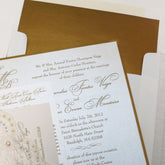 Dalmazio Design Angolo Di Pizzo Invitation Envelope Liner